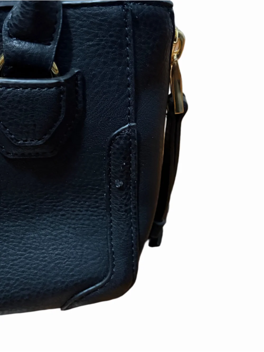 Vertigo Paris “Dani” Mini Satchel NWT Black/White Y2K Inspired Crossbody Bag